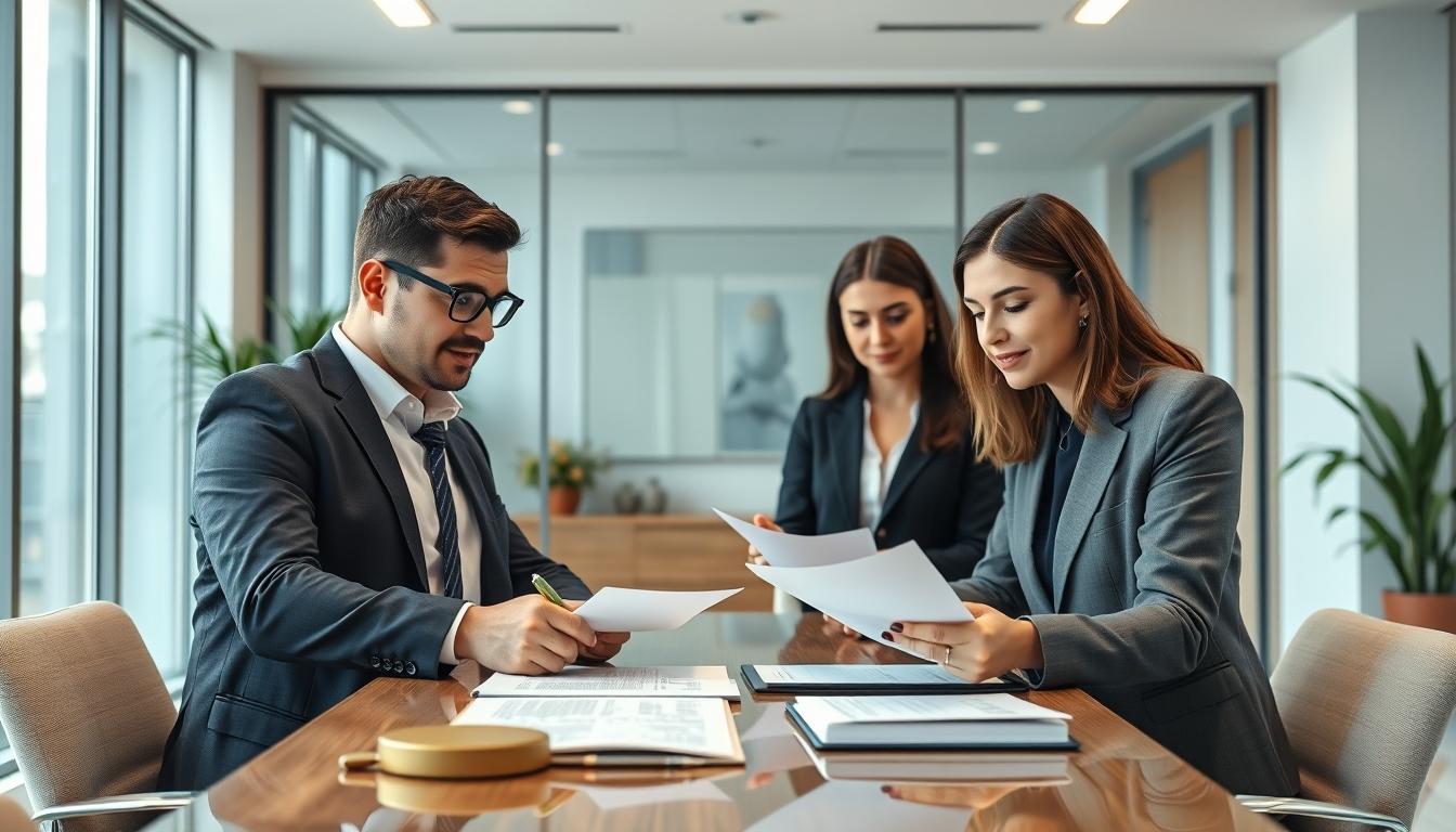 Family elder care planning discussion